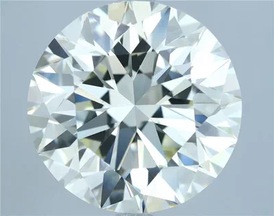 6.01ct J VVS1 Rare Carat Ideal Cut Round Diamond