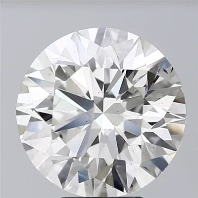 5.27ct H SI1 Rare Carat Ideal Cut Round Lab Grown Diamond