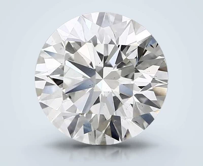 5.27ct H SI1 Rare Carat Ideal Cut Round Lab Grown Diamond