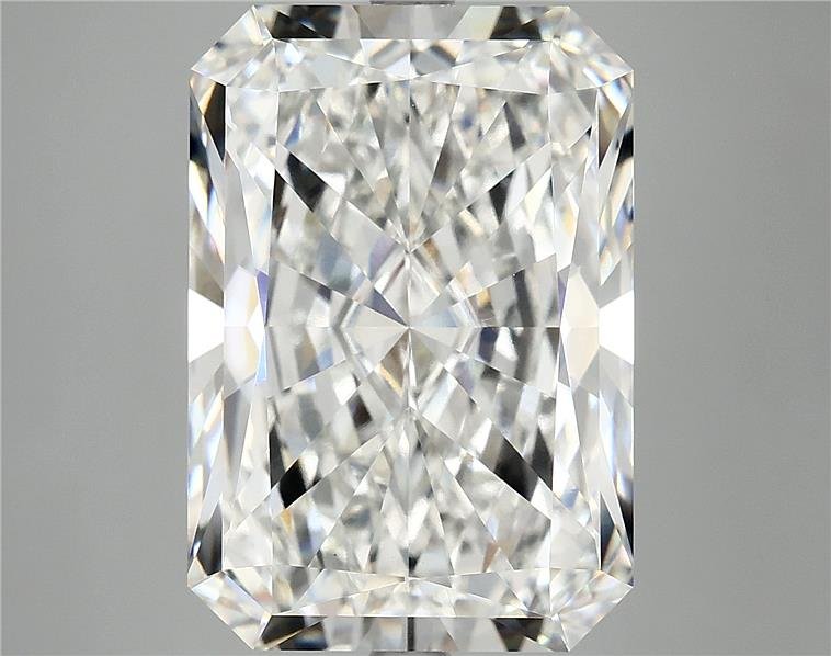 10.51ct F VVS2 Rare Carat Ideal Cut Radiant Lab Grown Diamond