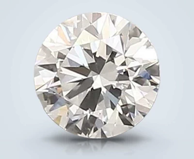 0.65ct D VVS1 Rare Carat Ideal Cut Round Lab Grown Diamond