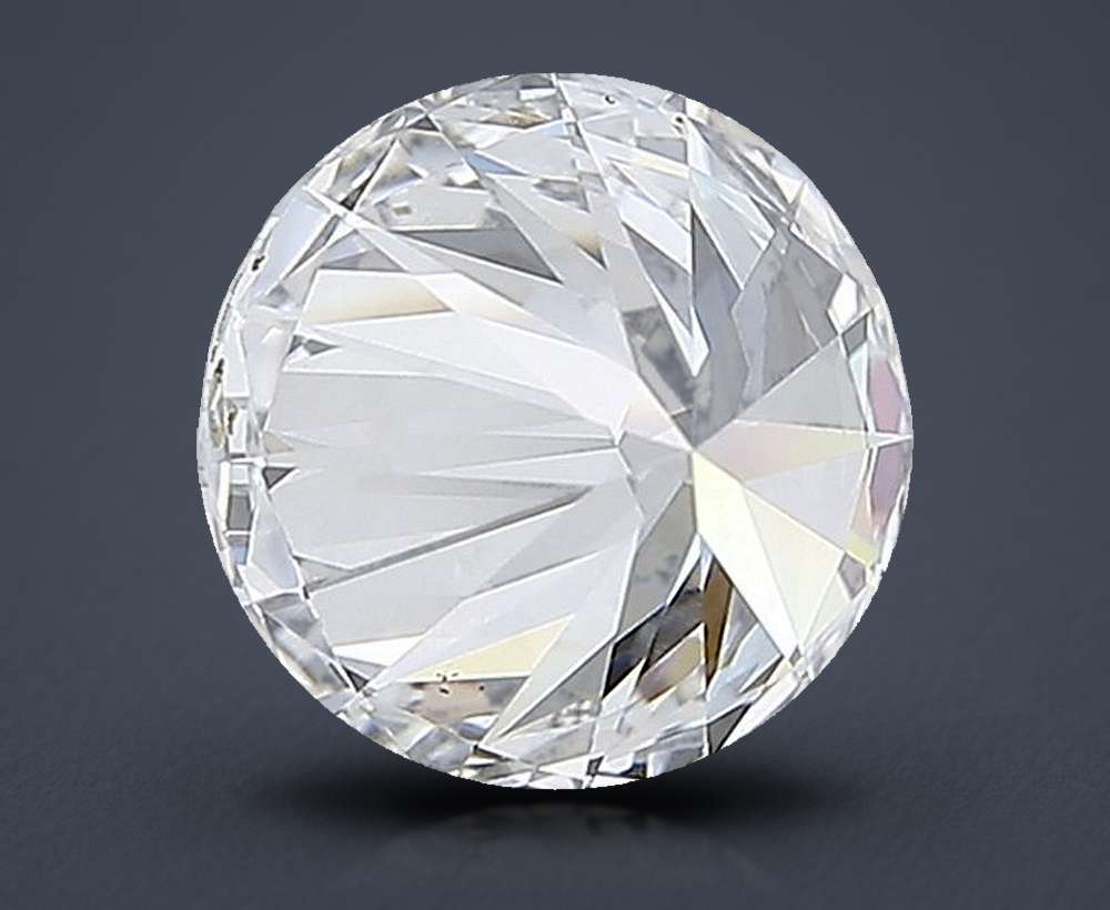 1.02ct E SI2 Rare Carat Ideal Cut Round Lab Grown Diamond