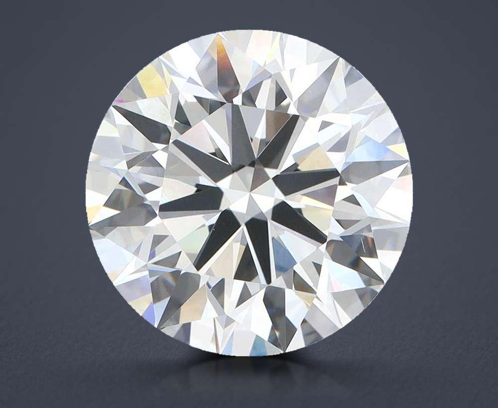 5.03ct F VS1 Rare Carat Ideal Cut Round Lab Grown Diamond