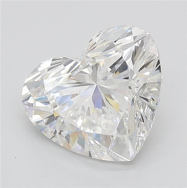5.03ct E VS2 Rare Carat Ideal Cut Heart Lab Grown Diamond