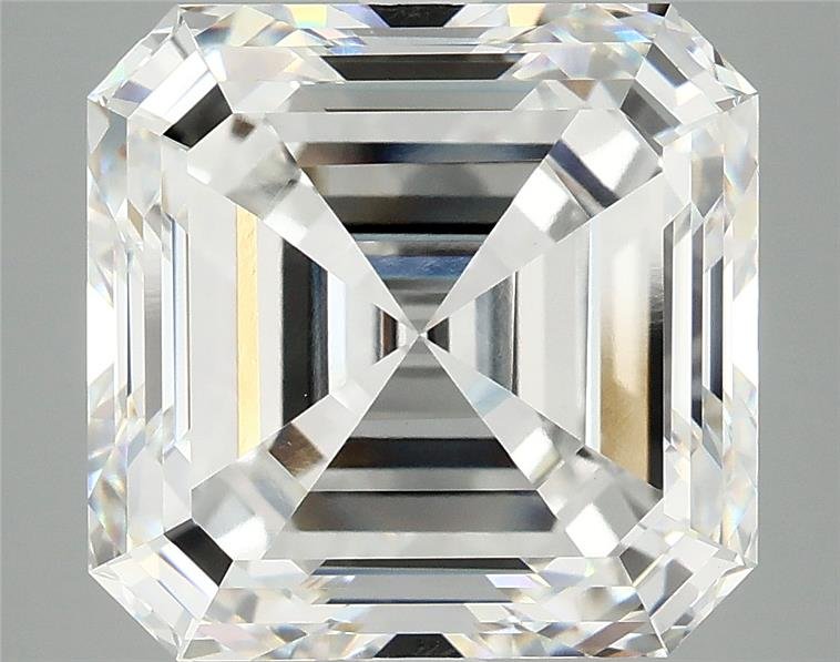 8.05ct F VVS2 Excellent Cut Asscher Lab Grown Diamond