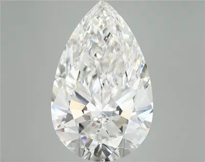 12.29ct F VVS2 Rare Carat Ideal Cut Pear Lab Grown Diamond