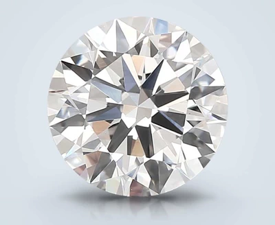 3.40ct D VS1 Rare Carat Ideal Cut Round Lab Grown Diamond