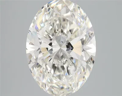 3.11ct H VS1 Rare Carat Ideal Cut Oval Lab Grown Diamond