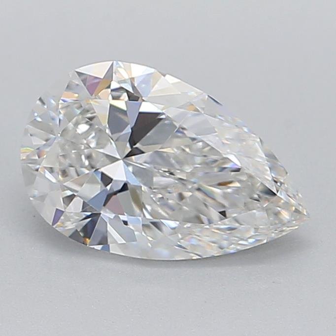 0.96ct E VVS2 Rare Carat Ideal Cut Pear Lab Grown Diamond
