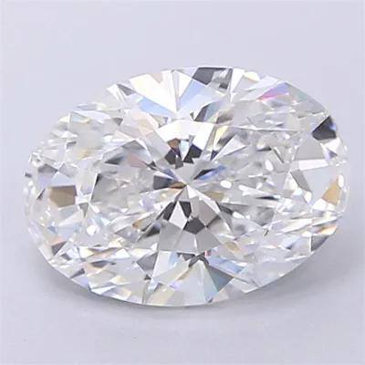 2.01ct E VS1 Very Good Cut Oval Lab Grown Diamond