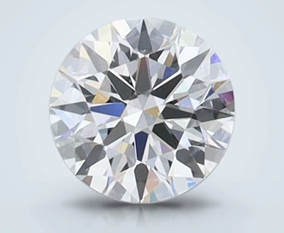 0.46ct D FL Rare Carat Ideal Cut Round Lab Grown Diamond