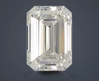 3.01ct G VS1 Rare Carat Ideal Cut Emerald Lab Grown Diamond