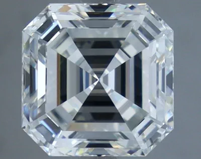2.58ct H VS1 Excellent Cut Asscher Diamond