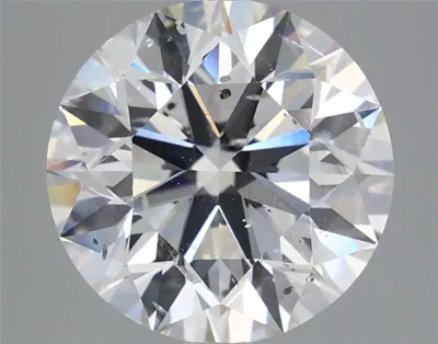 4.01ct E SI2 Excellent Cut Round Diamond