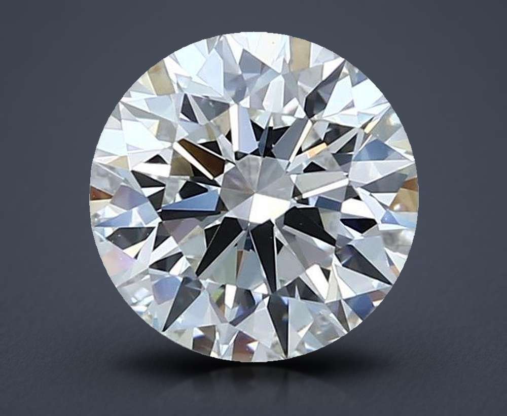 2.05ct F VVS2 Rare Carat Ideal Cut Round Lab Grown Diamond