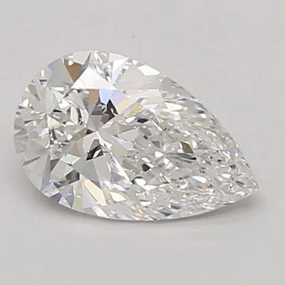 1.09ct D VS1 Rare Carat Ideal Cut Pear Lab Grown Diamond