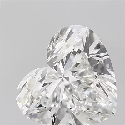 4.04ct F VS1 Rare Carat Ideal Cut Heart Lab Grown Diamond