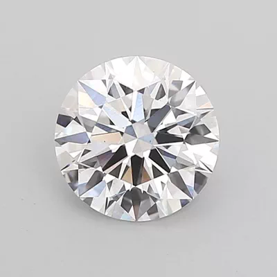 2.06ct D VS2 Rare Carat Ideal Cut Round Lab Grown Diamond