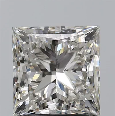 2.20ct H VS1 Rare Carat Ideal Cut Princess Lab Grown Diamond