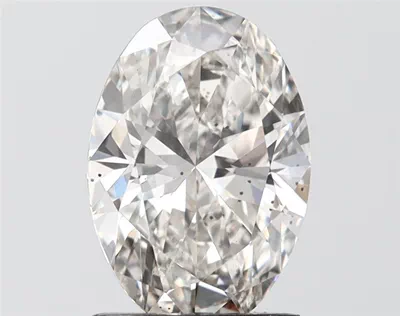 2.01ct H SI1 Rare Carat Ideal Cut Oval Lab Grown Diamond