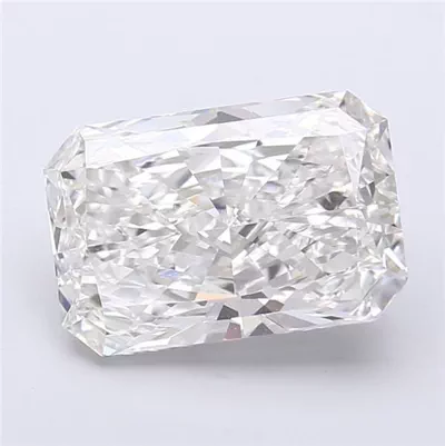 5.09ct F VVS2 Rare Carat Ideal Cut Radiant Lab Grown Diamond