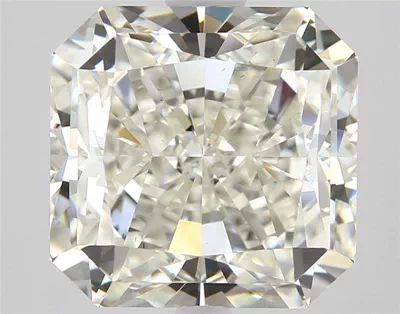 2.59ct K VS2 Rare Carat Ideal Cut Radiant Diamond