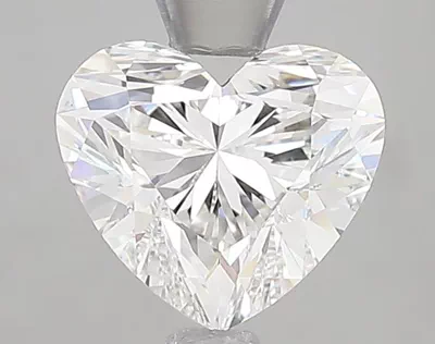 1.42ct F VS1 Rare Carat Ideal Cut Heart Lab Grown Diamond