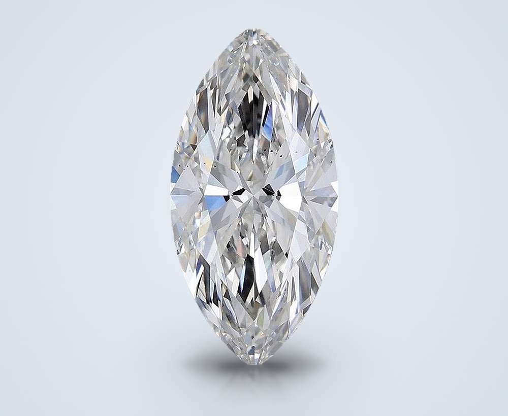 4.55ct G SI1 Rare Carat Ideal Cut Marquise Lab Grown Diamond