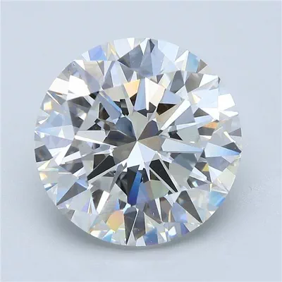 7.03ct F VS2 Excellent Cut Round Lab Grown Diamond