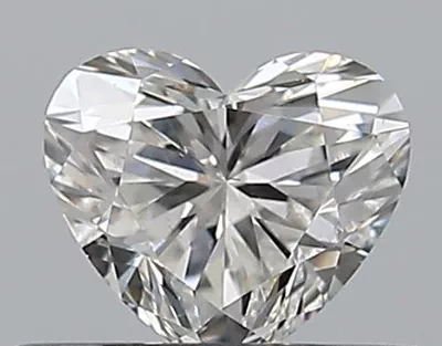 0.41ct H SI1 Rare Carat Ideal Cut Heart Diamond