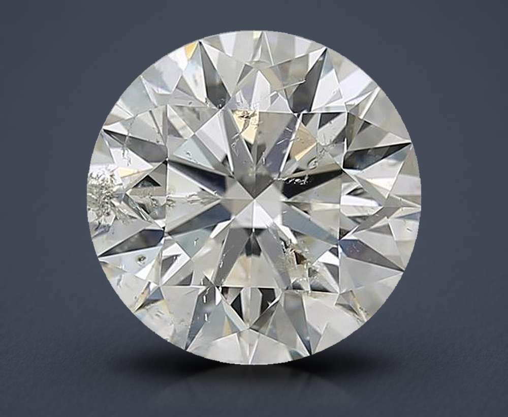 5.02ct H SI2 Excellent Cut Round Diamond