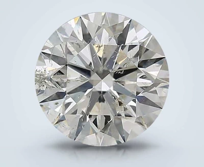 5.02ct H SI2 Excellent Cut Round Diamond