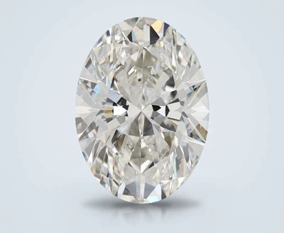 4.04ct H VS2 Rare Carat Ideal Cut Oval Lab Grown Diamond