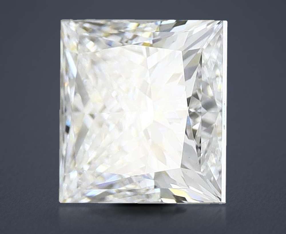 1.75ct E VS1 Rare Carat Ideal Cut Princess Lab Grown Diamond