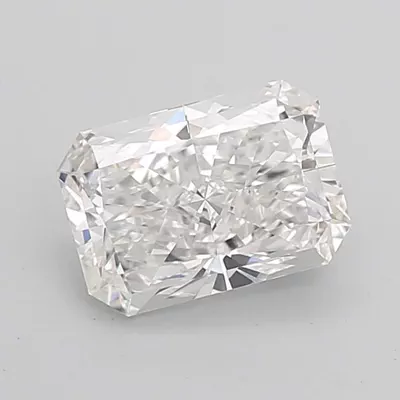 3.02ct F VVS2 Rare Carat Ideal Cut Radiant Lab Grown Diamond