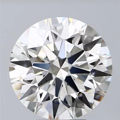 4.71ct H VS2 Rare Carat Ideal Cut Round Lab Grown Diamond