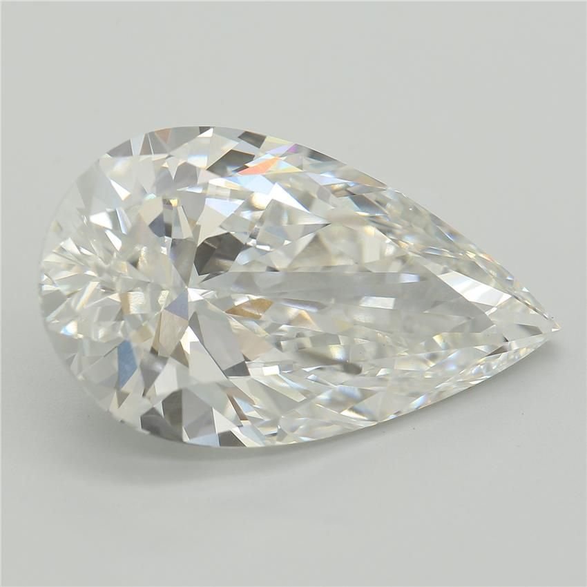 8.30ct F VVS2 Rare Carat Ideal Cut Pear Lab Grown Diamond