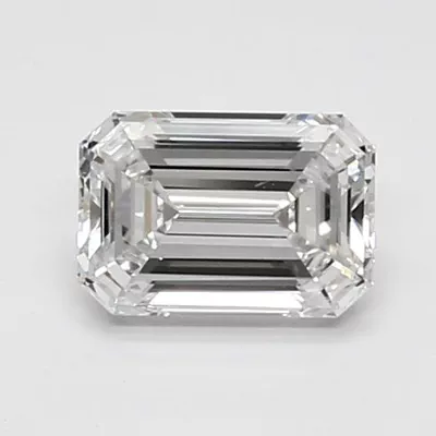 0.92ct E VVS1 Rare Carat Ideal Cut Emerald Lab Grown Diamond