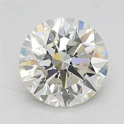 2.18ct I VVS2 Excellent Cut Round Lab Grown Diamond