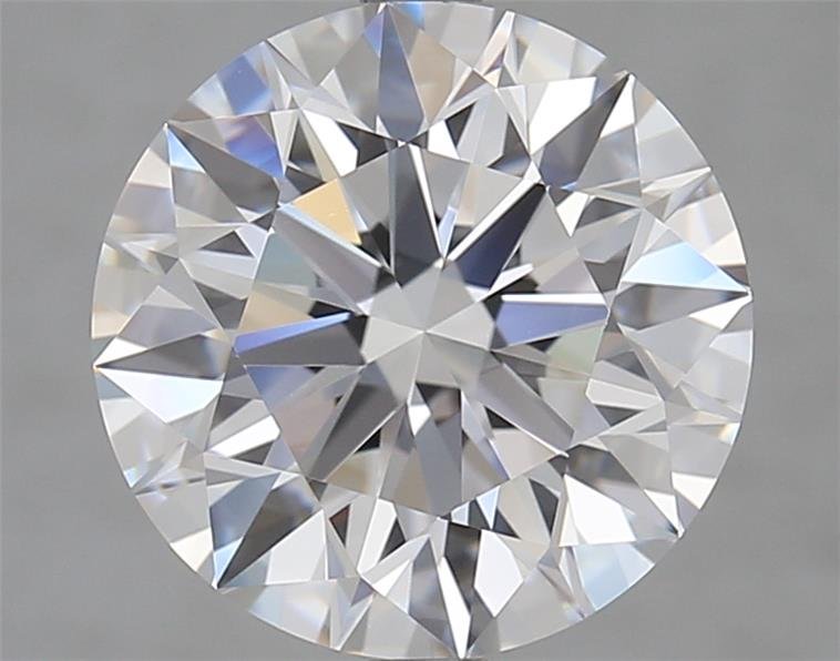 4.61ct D FL Rare Carat Ideal Cut Round Lab Grown Diamond