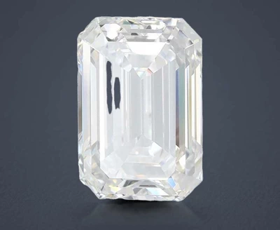 2.00ct E VS1 Rare Carat Ideal Cut Emerald Lab Grown Diamond