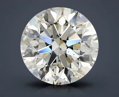 4.51ct K SI1 Excellent Cut Round Diamond