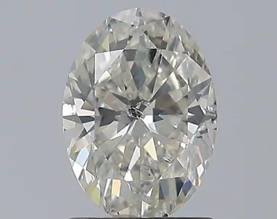 1.29ct H SI2 Rare Carat Ideal Cut Oval Diamond