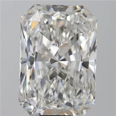 15.07ct F VVS2 Rare Carat Ideal Cut Radiant Lab Grown Diamond