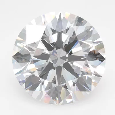 3.47ct D IF Rare Carat Ideal Cut Round Lab Grown Diamond