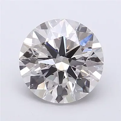 2.10ct F VS2 Rare Carat Ideal Cut Round Lab Grown Diamond