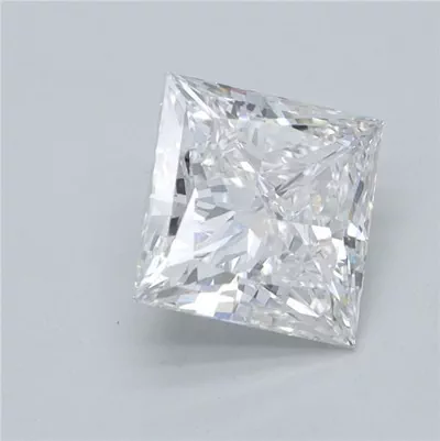 1.82ct F VVS2 Rare Carat Ideal Cut Princess Lab Grown Diamond