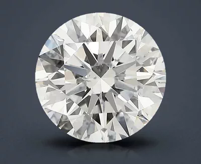 3.06ct E SI1 Rare Carat Ideal Cut Round Lab Grown Diamond