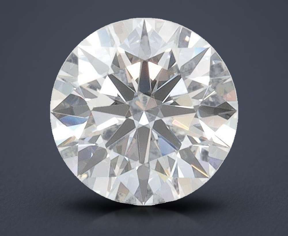1.51ct D FL Rare Carat Ideal Cut Round Lab Grown Diamond