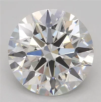 2.01ct E VVS2 Rare Carat Ideal Cut Round Lab Grown Diamond